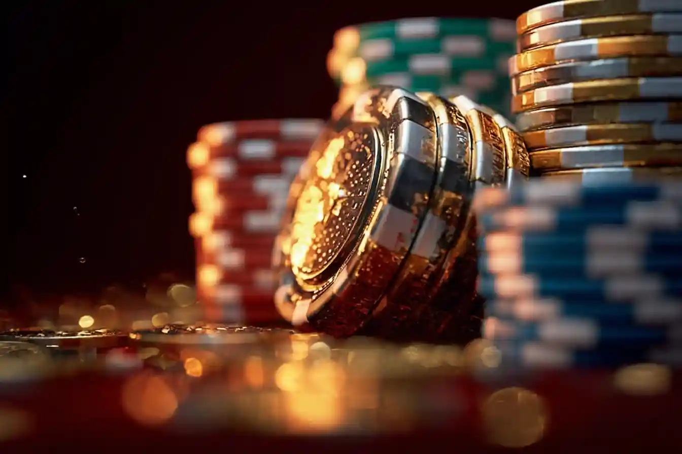 Colorful online slot machine interface